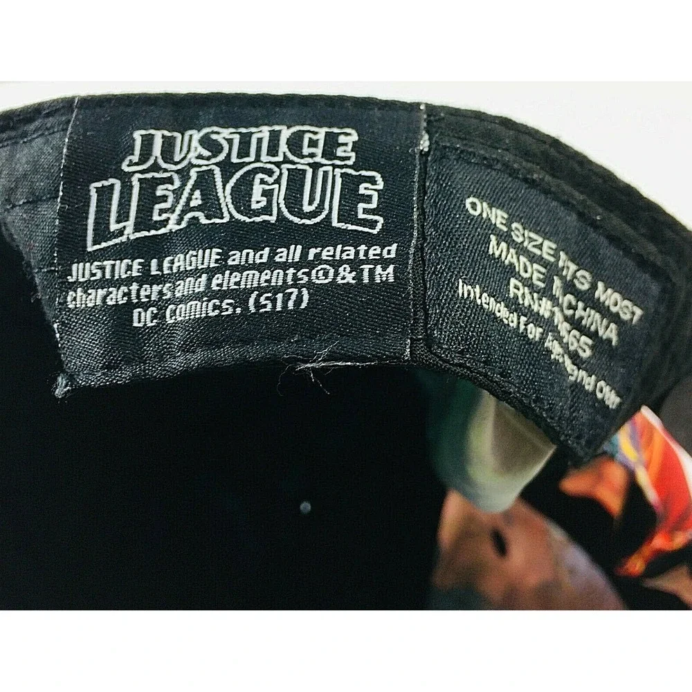 Justice League Boys Snapback Baseball Cap Hat DC Comics Superhero Adjustable